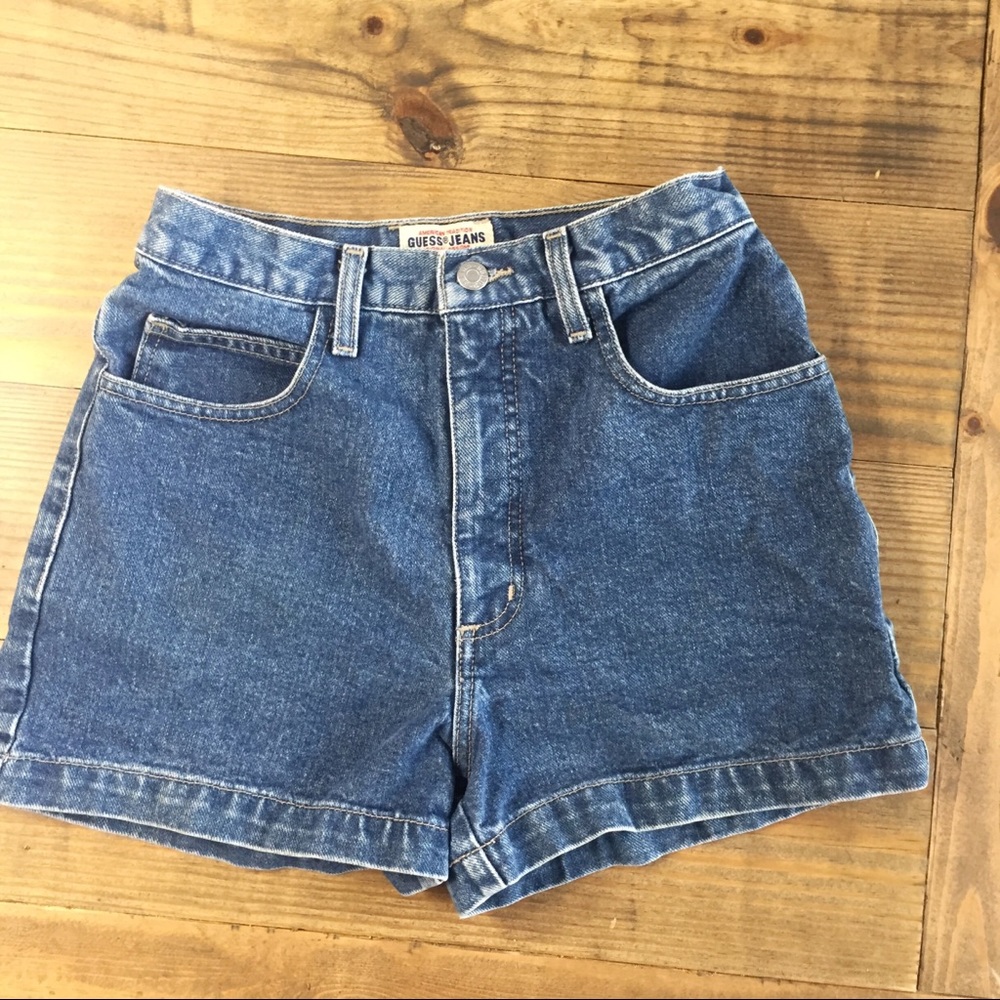 Vintage High Waisted Guess Shorts